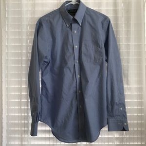 Ralph Lauren  15 1/2 Gingham Button-Down